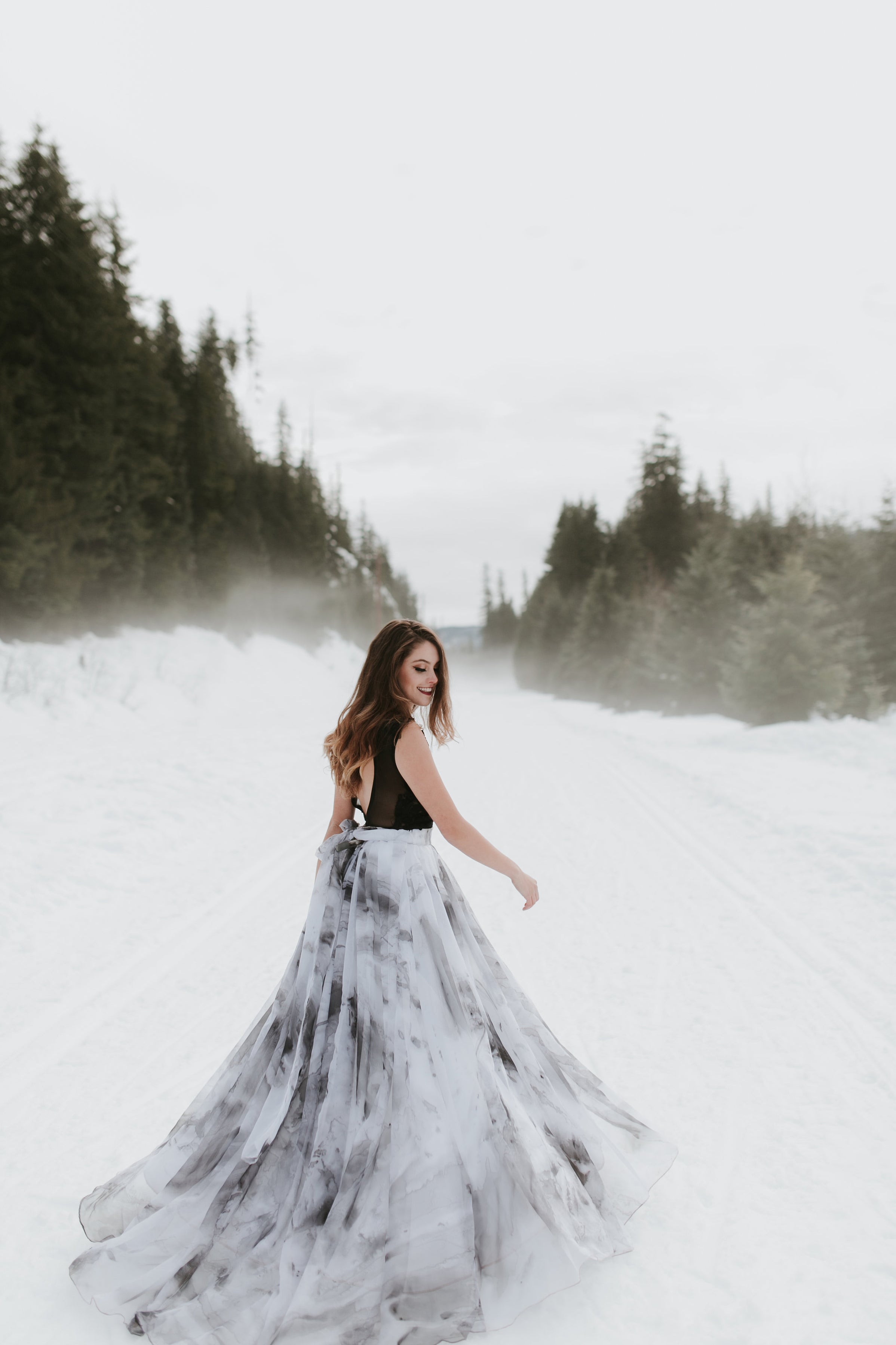 SAMPLE SALE: Tennyson Skirt in Ink